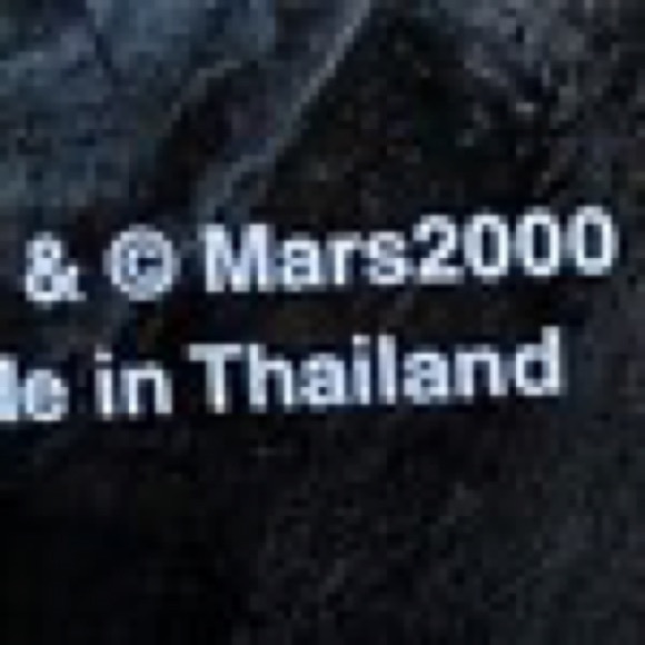 M&M's World Las Vegas 2000 large black gold character Mug cards like new - Picture 5 of 7